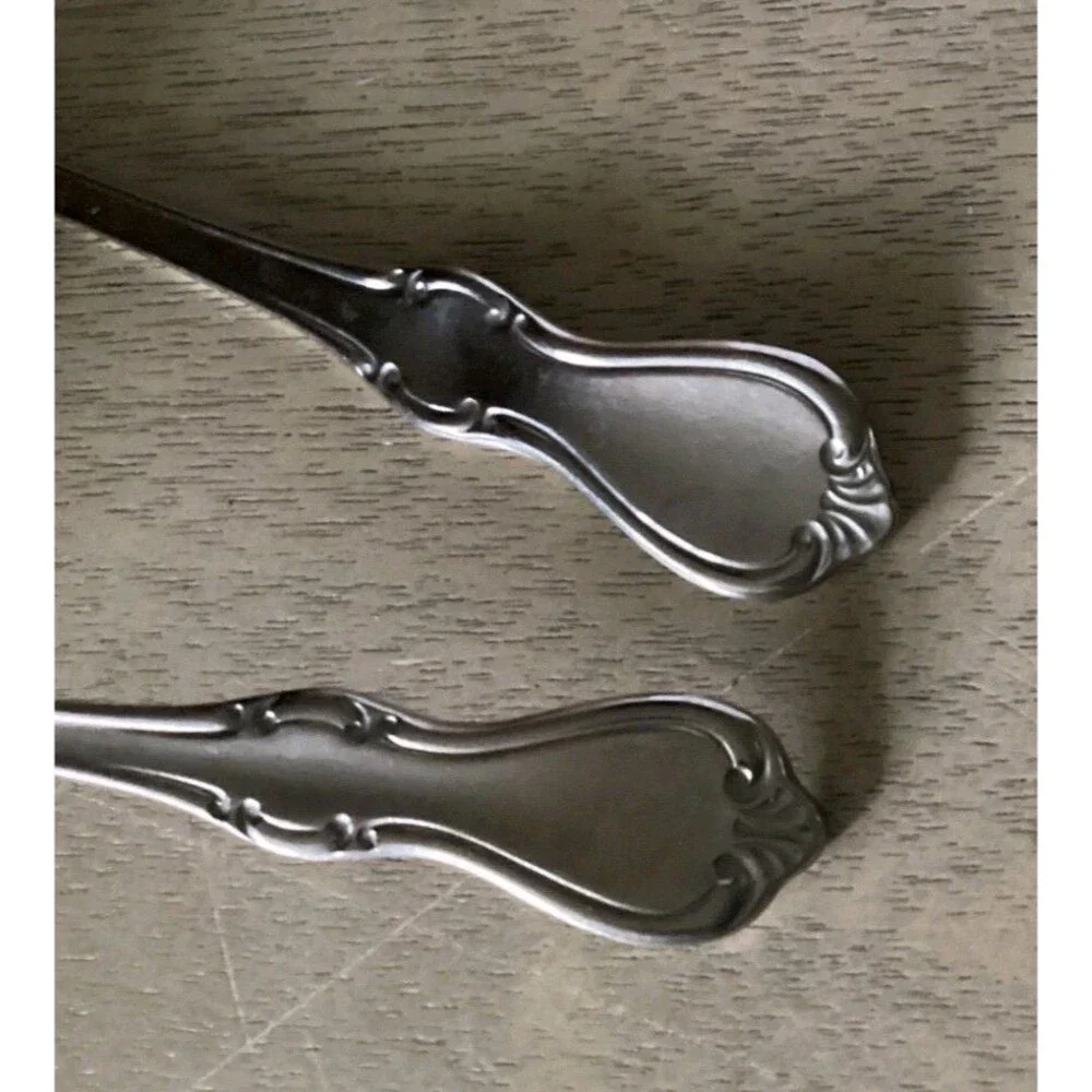 Set 2 Reed & Barton Camelot Gravy Ladle Spoon Serving Fork